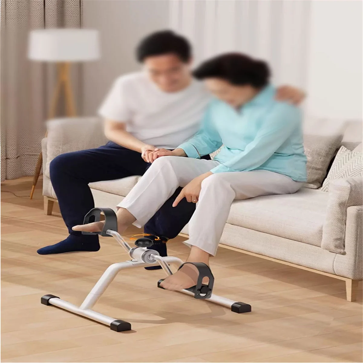 Neues multifunktionales Beintrainingsgerät, Stepper, Heimtrainer, Fitnessfahrrad, Trainingsausrüstung für ältere Menschen, neuer U-förmiger Arm