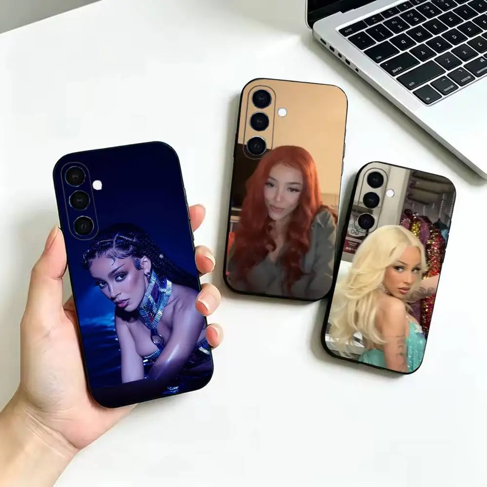 Hot Girl Knight Game Phone Case For Samsung Galaxy  A52 42 32 22 12 02S 72 73 51 41 31 21S 71 30S,Soft Silicone Black Cover