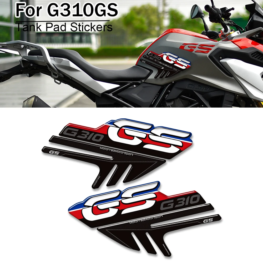 

For BMW G 310 GS G310GS G310 Adventure ADV Tank Pad Gas Fuel Oil Knee Stickers Decals Fairing Fender Protector 2017 - 2024 2025