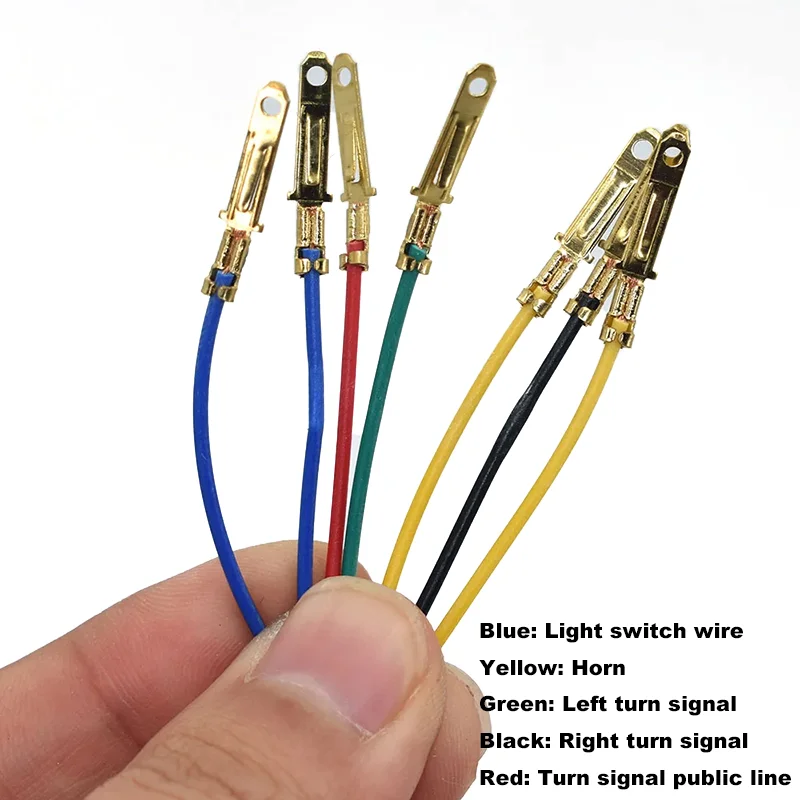 Three-in-One Multi-Function Handlebar Switch for Citycoco Electric Scooter: Turn Signal, Horn, Headlight Control
