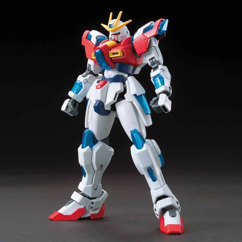 Bandai Original 1/144 HGBF Try Burning Gundam Action Figure Assembly Model Kit Collectible Gifts