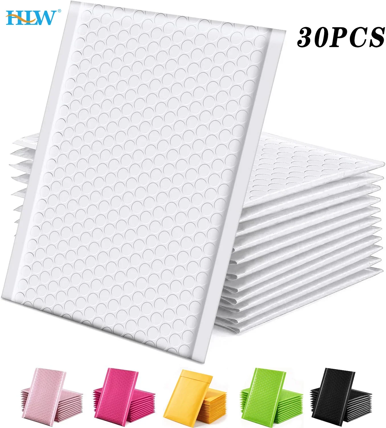 30PCS Thickened Bubble Bag Shockproof Packaging Foam Envelope Self-adhesive Bag Small Card Envelope