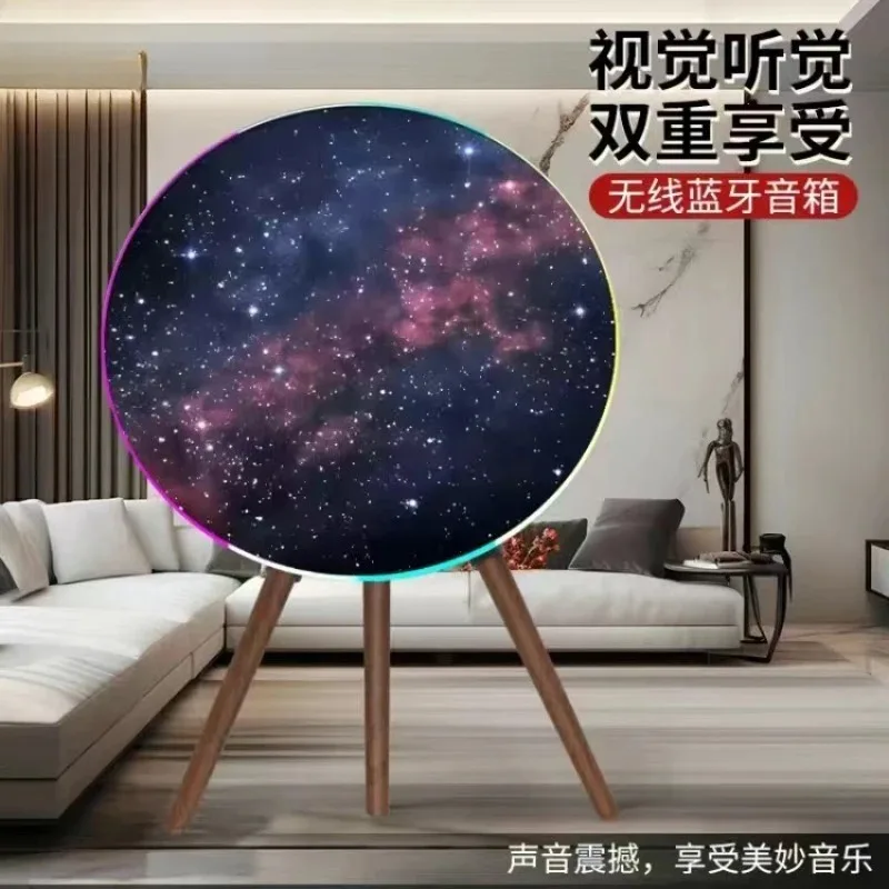 A9 UFO Landing Surround Bluetooth Speaker Wireless High Volume Home Theater Stereo Sound RGB Light