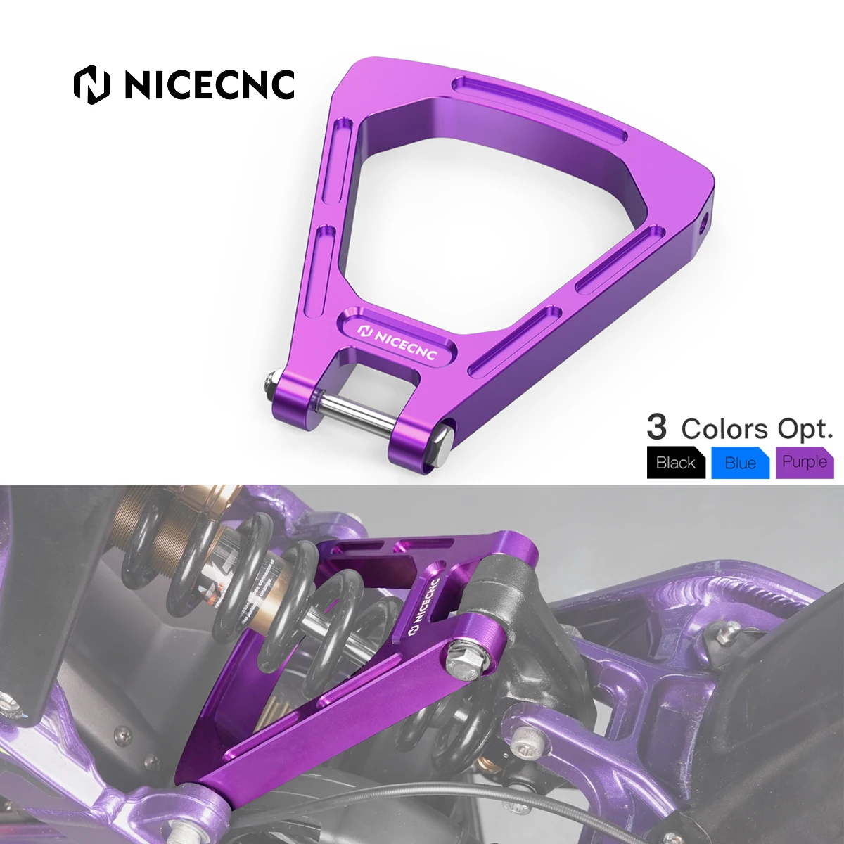 

NiceCNC For Sur-Ron Surron Light Bee X S L1E For Segway X160 X260 Rear Shock Absorber Triangle Link Bracket Electric Dirt Bike