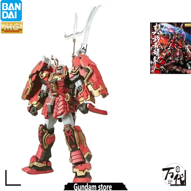 

【 Available 】Bandai Gundam Model Kit Anime Figures MG 1/100 Shin Musha Mode Mobile Suit Gunpla Action Figure Toys For Boys Gift