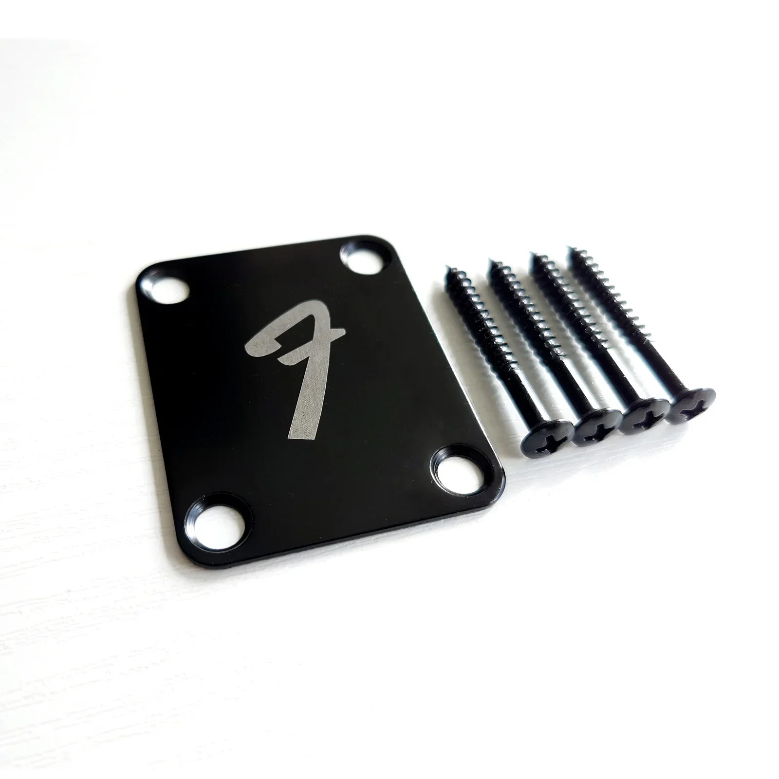 

Задняя крышка грифа электрогитары, черная для электрогитар FD St, запасные части