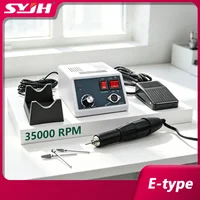 SYJH-máquina pulidora de micromotor Dental tipo E, 35000 RPM, con rodamientos de bolas de Ultra alta velocidad, herramientas de amoladora de manicura