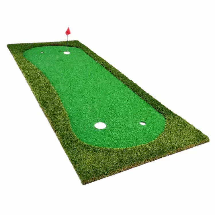 2026 Factory Wholesale Custom Design Golf Trainer Professional Golf Putting Mat for Indoor Outdoor Putting Practice