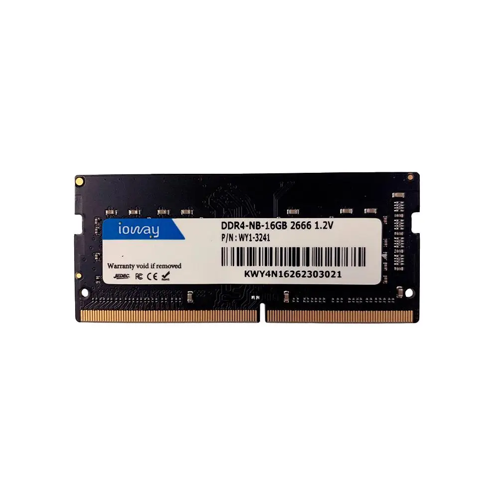 Ram 16Gb DDR4 Memory 2666Mhz Sodimm Ioway