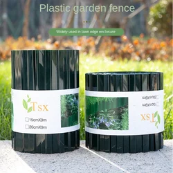 10cm/15cm/20cm * 9M recinzione da giardino in plastica bordatura paesaggio erba bordo prato bordi prato e fioriere Separate