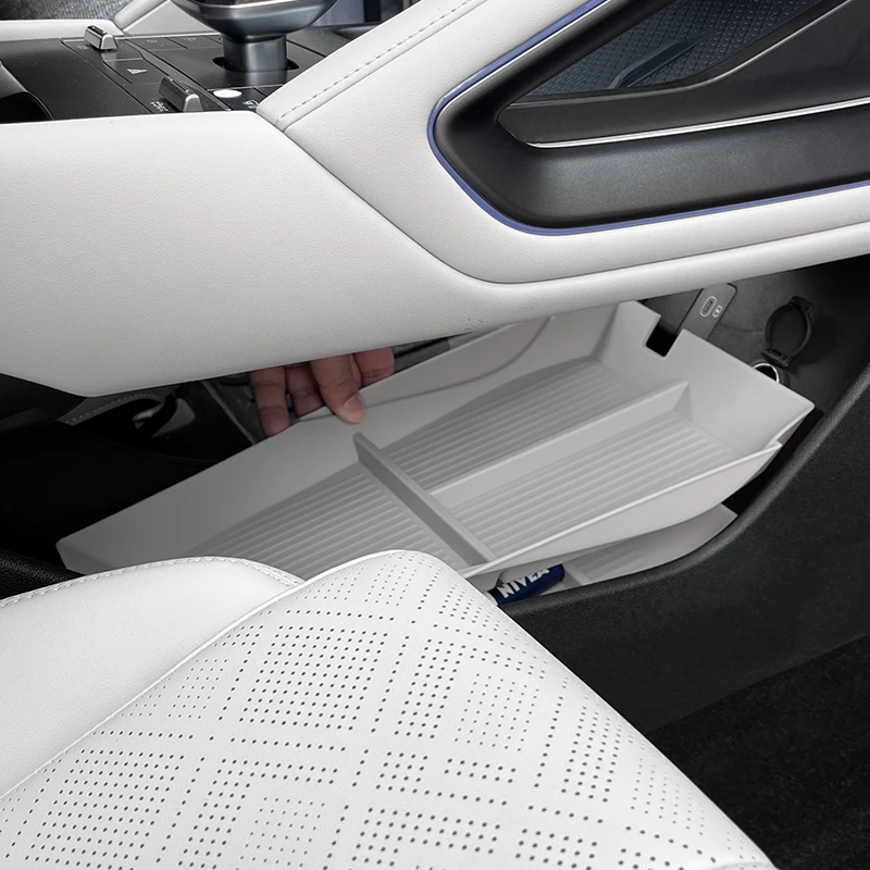 For BYD ATTO 2 YUAN UP Car Central Control Armrest Double-layer Storage Box Original Car Color Storage Box Interior Supplies
