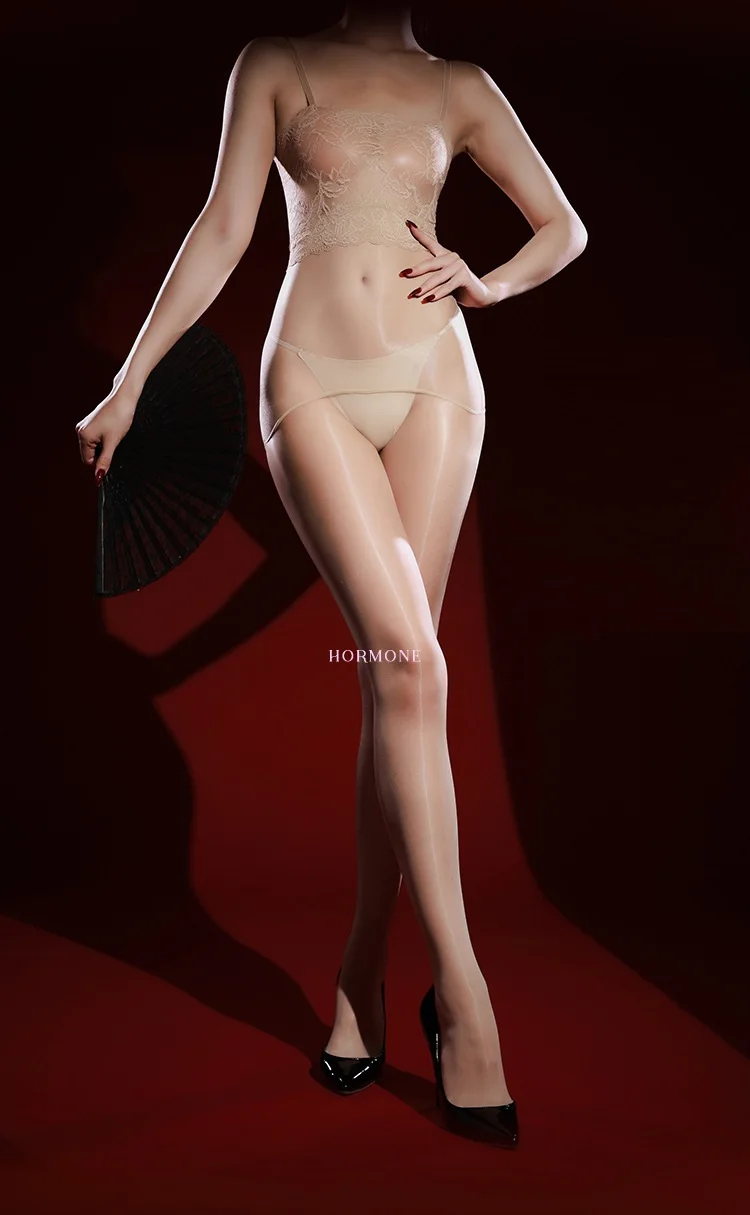 Body de sirvienta de encaje fino 3D para mujer, Sexy, con medias elásticas, mono de Yoga brillante, leotardo moldeador, ropa para el hogar sin entrepierna