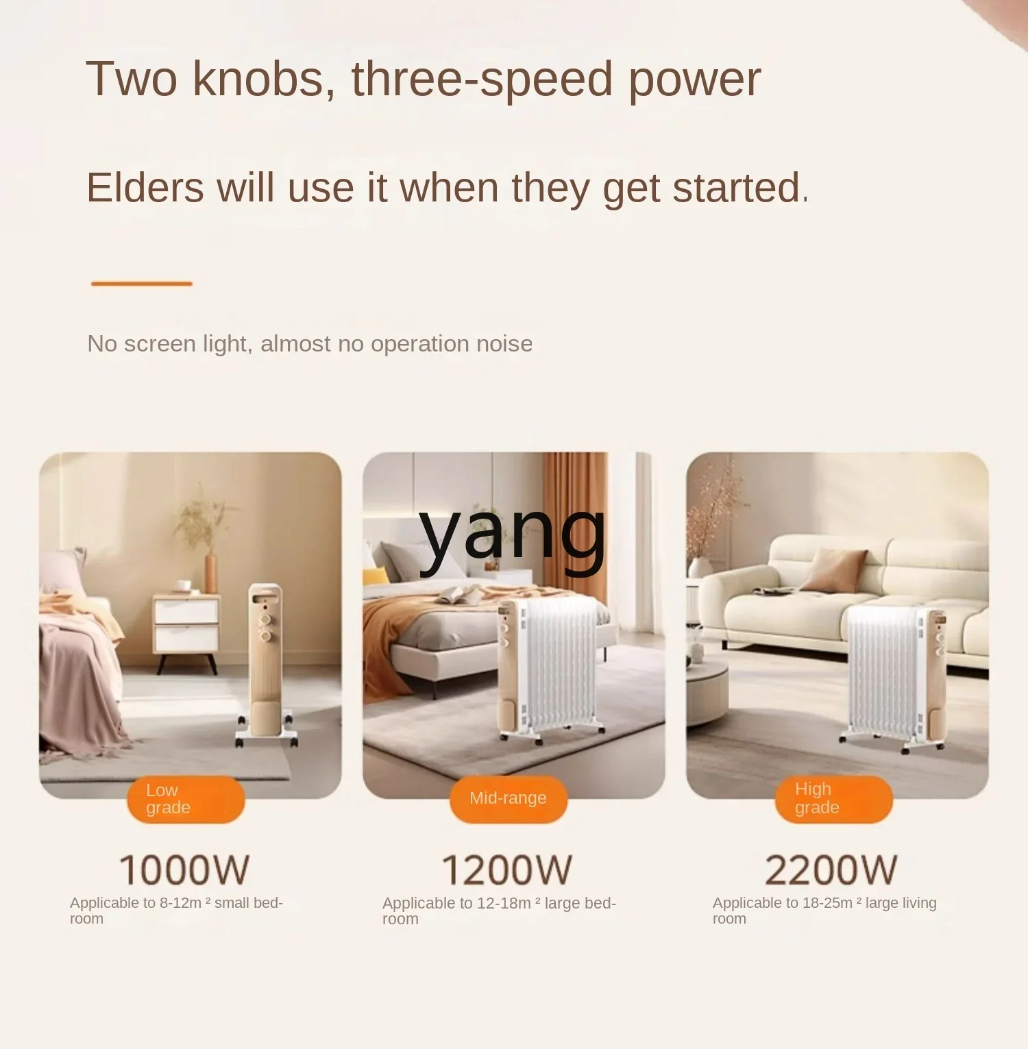 Riscaldatore Elettrico Domestico CX a Risparmio Energetico