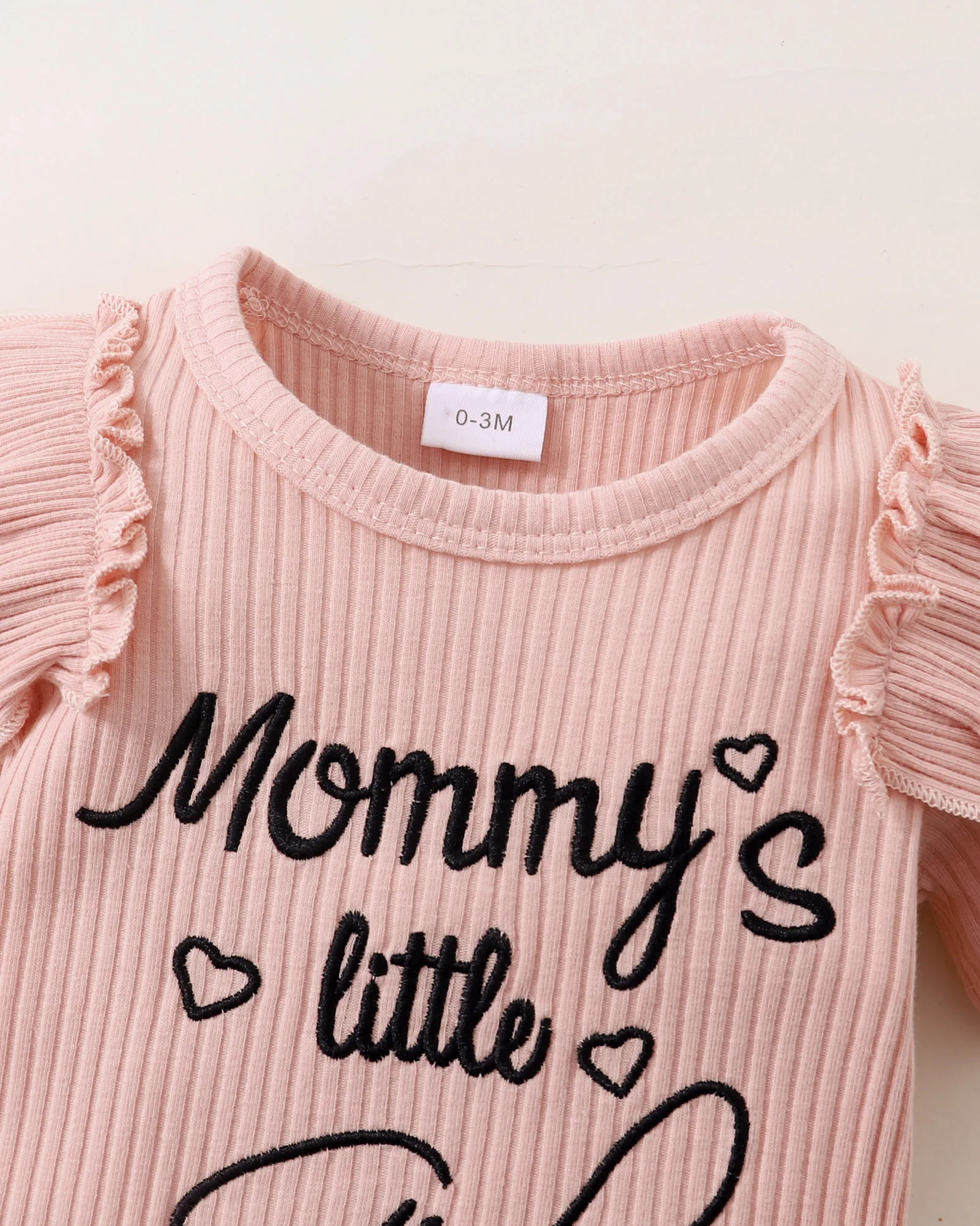 Newborn Baby Girl 3PCS Clothes Set Little Girl Short Sleeve Romper+Flowers Pant+Bowknot Headband 3-18Months Toddler Girl Outfit