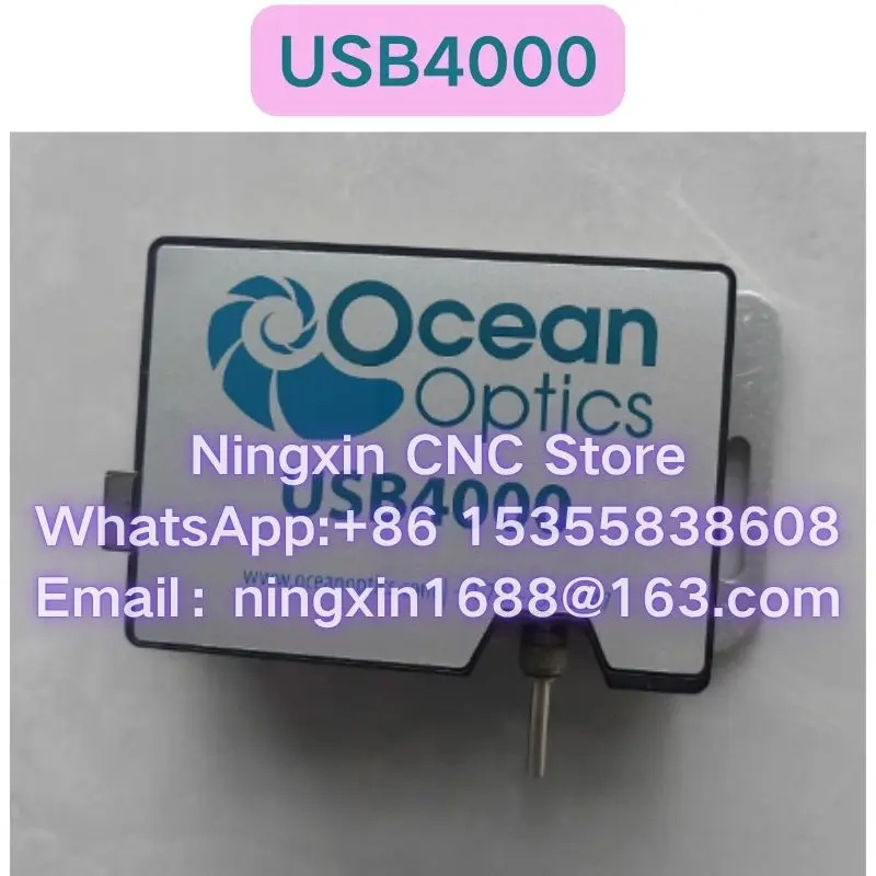 Second-hand Ocean spectrometer USB4000 band: 345.3-1039.8nm Functional test OK Fast delivery