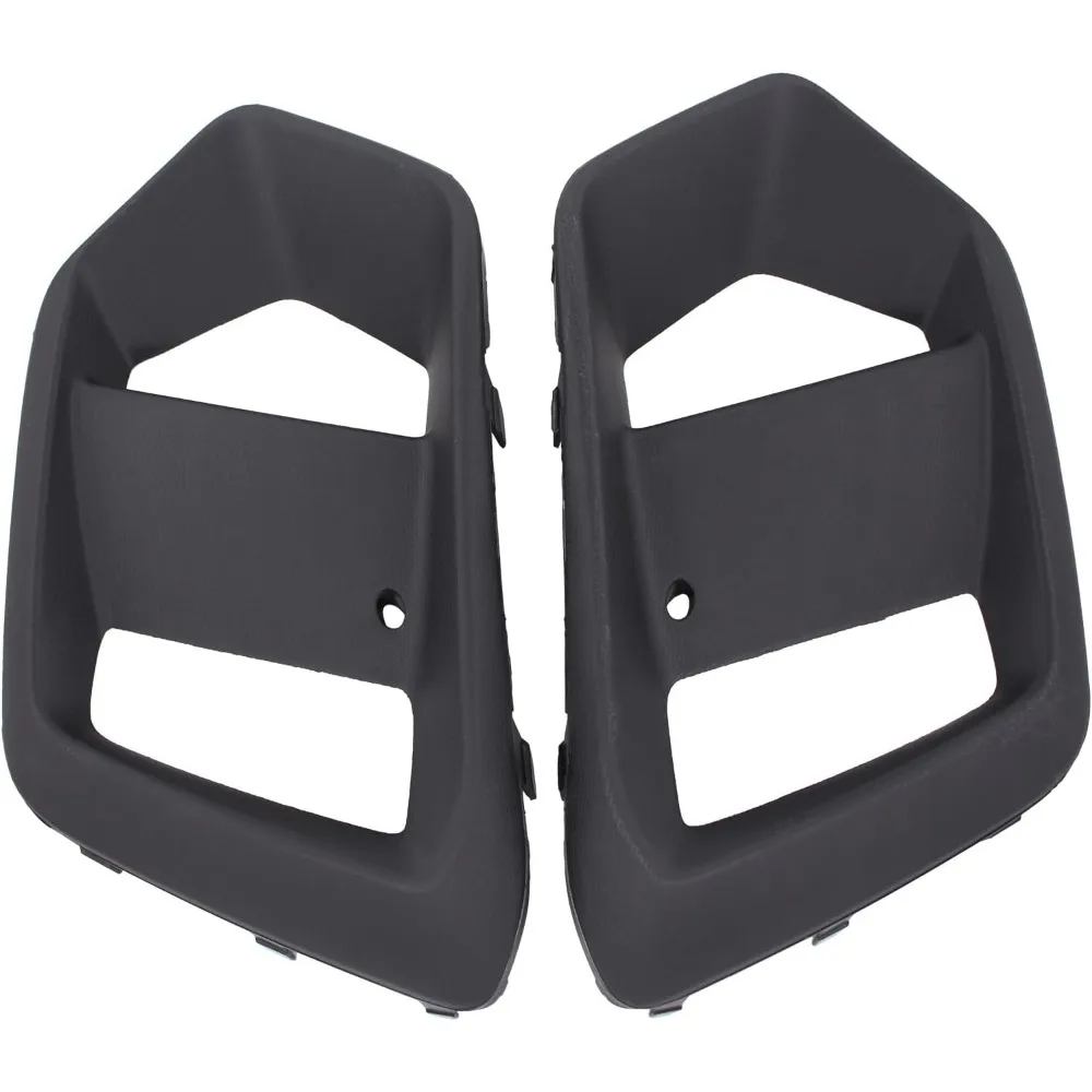 

applianpar front left and right side bumper fog light lamp cover bezel grille trim for ford focus rs 2016-2018