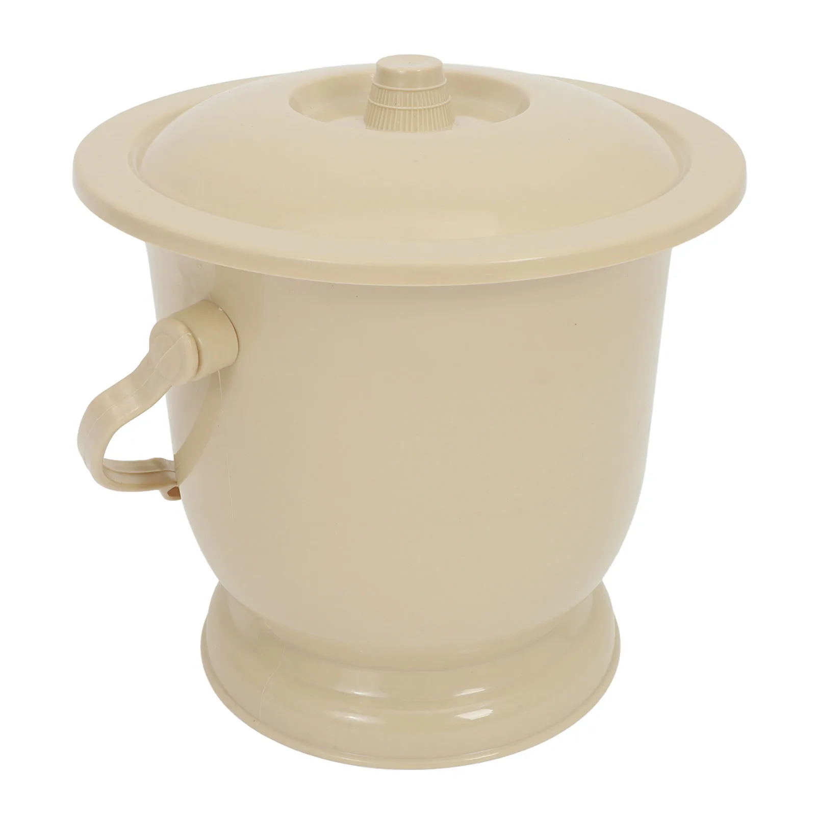 

Portable Plastic Bedside Urinal Chamber Pot with Lid Handle for Pregnant Women Men Elderly Spillproof Travel Urine Pot