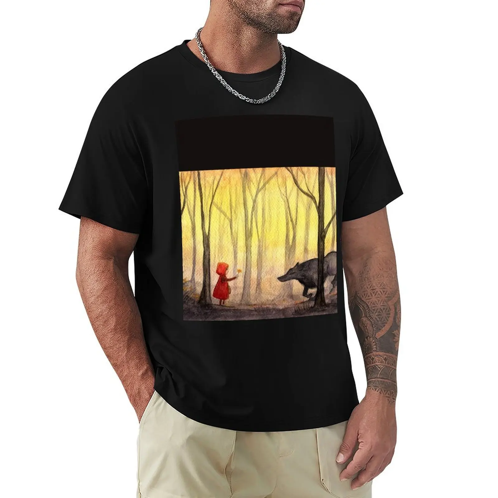 

Flower for a Wolf T-Shirt blue lock luxury designer t shirt for men