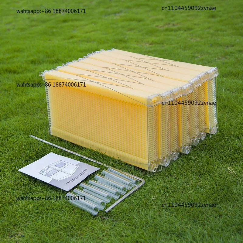 Automatic Honey Extraction And Export Flow Honey Box, Bee In The Spleen, Bee In The Spleen, Plastic Self-flowing Honey Nest Grid