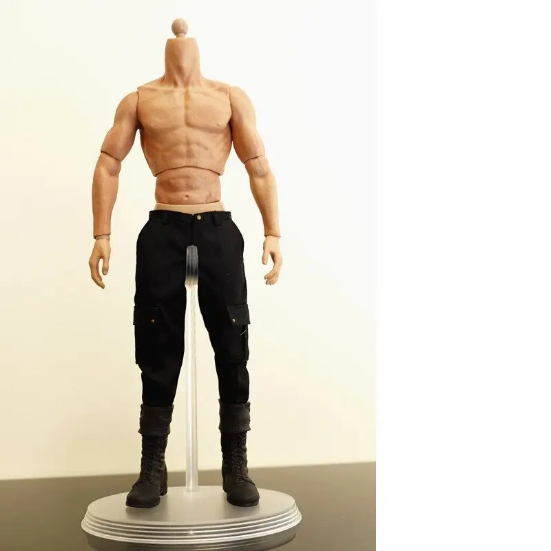 1/6 Scale Action Figure Stand Support Black/Transparent Bracket Model For 6