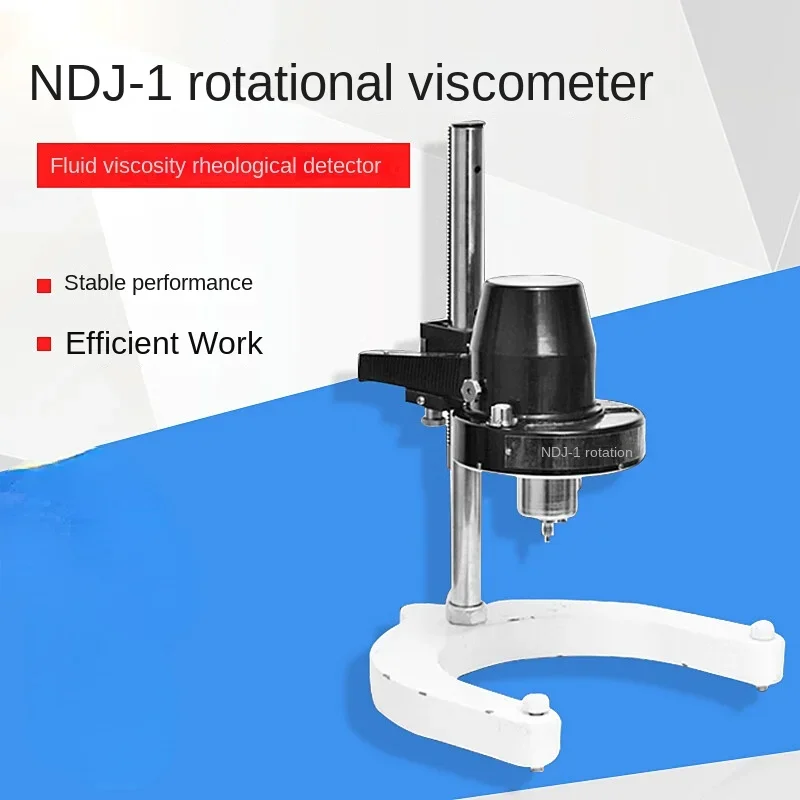 NDJ-4 Rotary Viscometer Fluid Viscosity Rheological Tester SNB-1 Digital Display