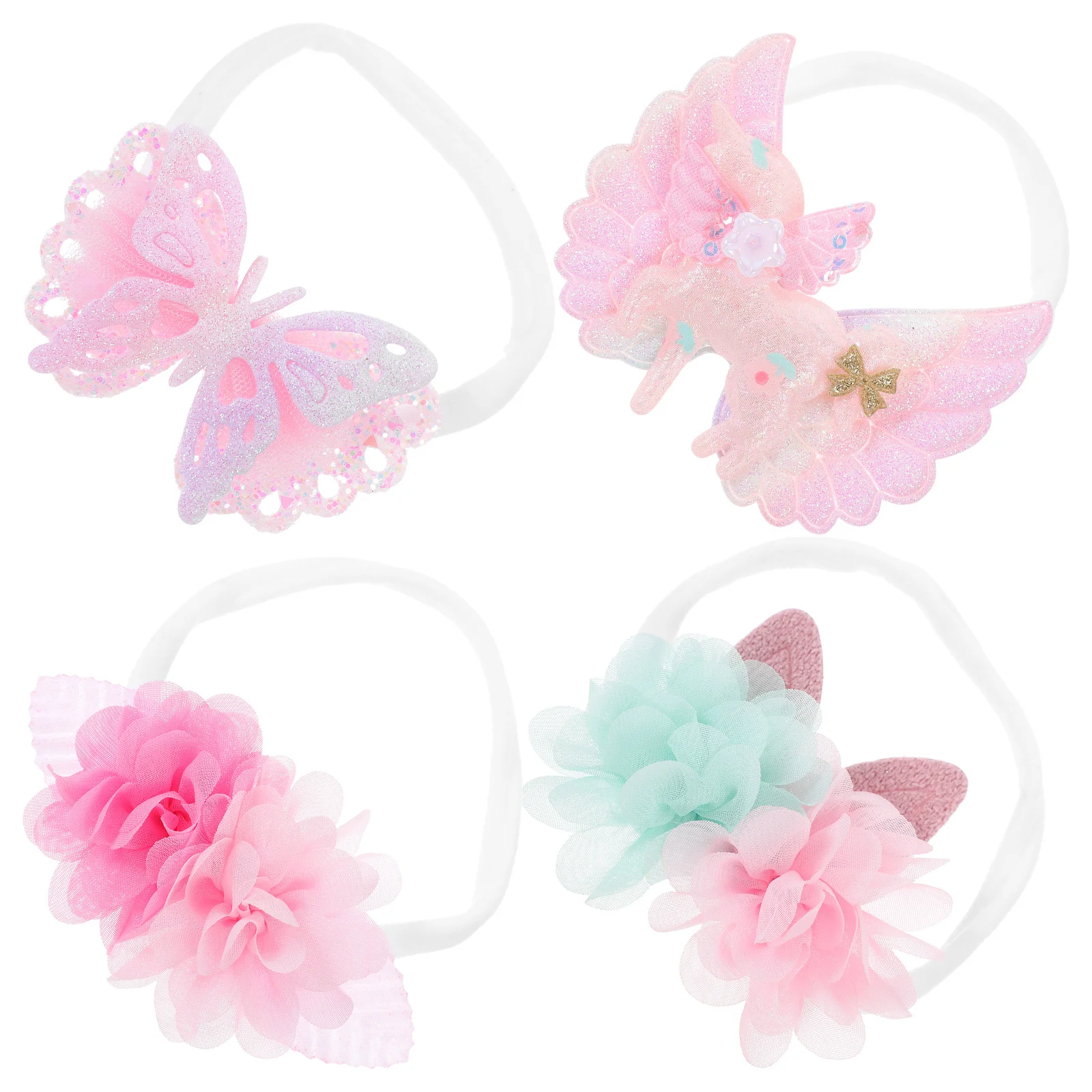 

1Set Easter Headband Bunny Ear Unicorn Wing Butterfly Headband Cute Hair Accessories for Women Girls Celebration
