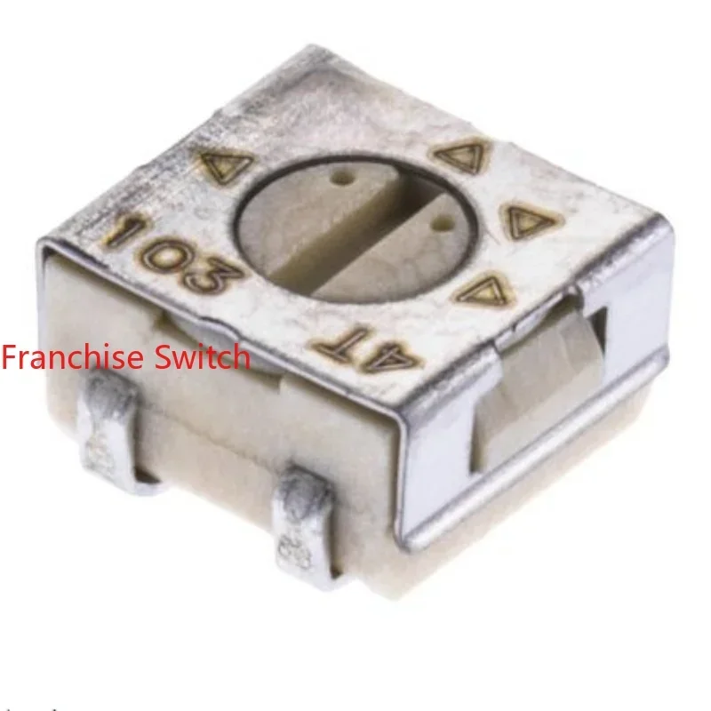 10PCS Adjustable Potentiometer 3314J-1-201E1k5k10k The Resistance Value Is Complete