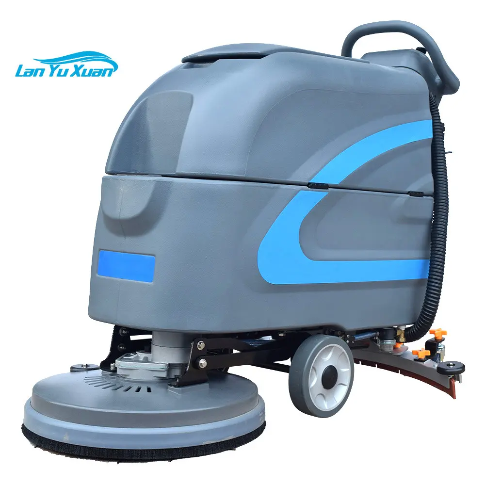 Floor Washer Machine Hand Push Cleaning Machine Electric Commercial Floor Washer