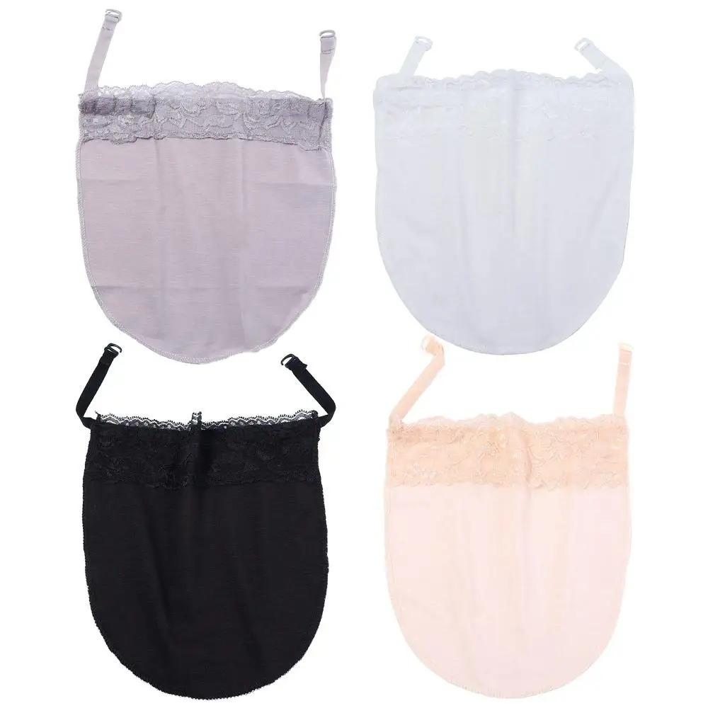 

Adjustable Flower Silk Overlay Corset Anti-Glare Lining Strapless Bra Wrap Korean Insert Wrap Women Tube Tops Chest Piece Cover