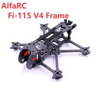 AlfaRC Fi-115 V4 2.5inch 65MM Propeller Toothpick Frame Kit RC Drone FPV Racing Quadcopter support 11031104 1206 Brushless Motor