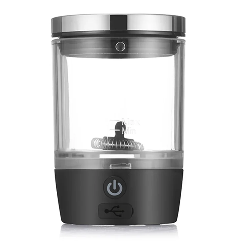 

BMBY-Outdoor Travel Home Mini Portable Full Automatic Electric Milk Frother Foamer For Coffee Chocolate Black