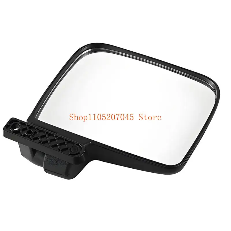 37cd Golf Cart Side Mirror Impact Resistant ABS Frame Universal Rear View Mirror