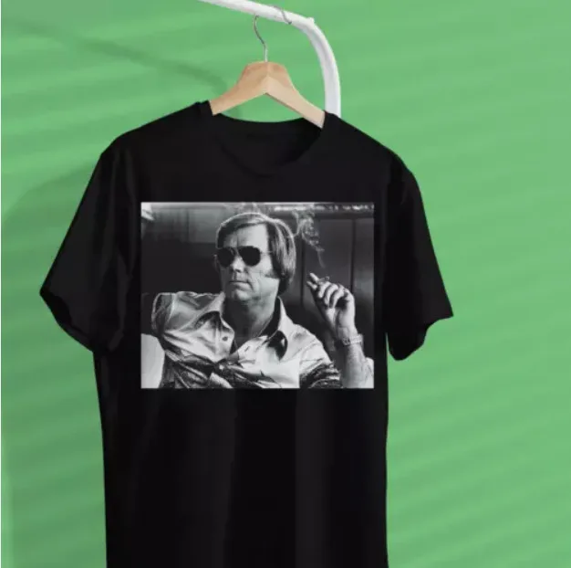 

Однотонная футболка George Jones, черная хлопковая Подарочная футболка, все размеры