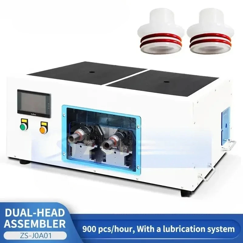 YAO  ZS-J0A01 Semi automatic Double head O-ring Assembly Machine Rubber Seal Ring Mounting Equipment