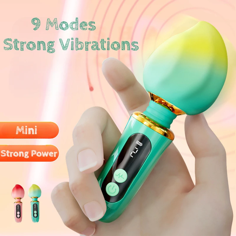 MINI AV 360° Stimulate Stick Nipple and Clitoris Massage Stimulation Toy Powerful Magic Wand Personal Massager Female Vibrators