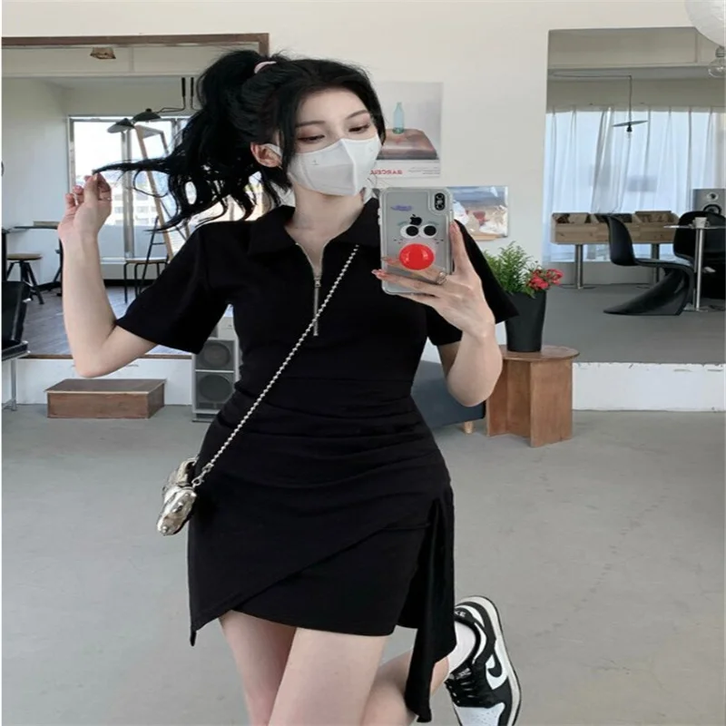 رغبة نقية ضيقة الورك المعانقة الصيف المرأة الجديدة تصميم غير منتظم الخصر cinching والتخسيس اللباس