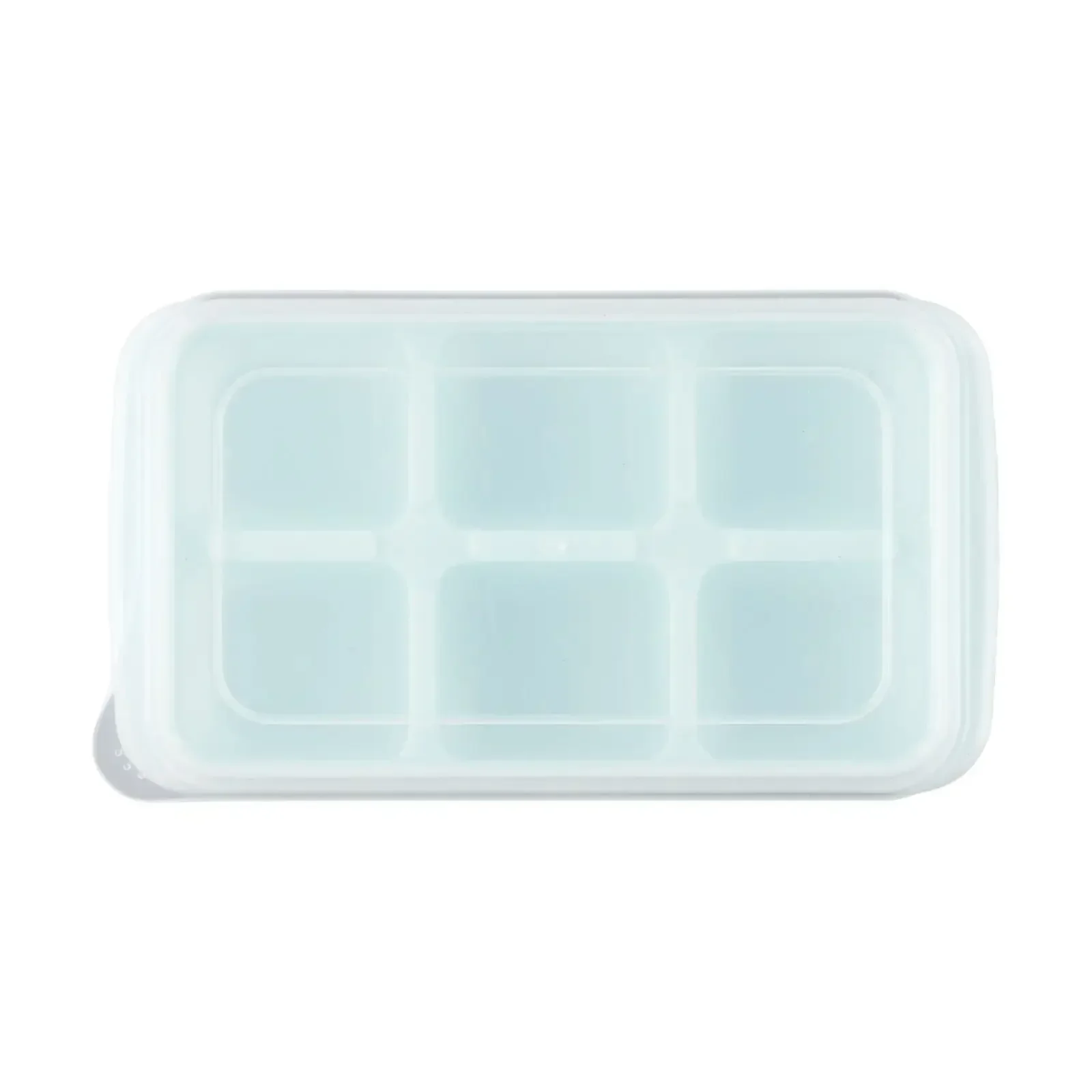 Fast Delivery Ice Cube Tray Ice Cube Mold Ice Box Silicone Food Grade Household Refrigerator Stackable 6 Grids