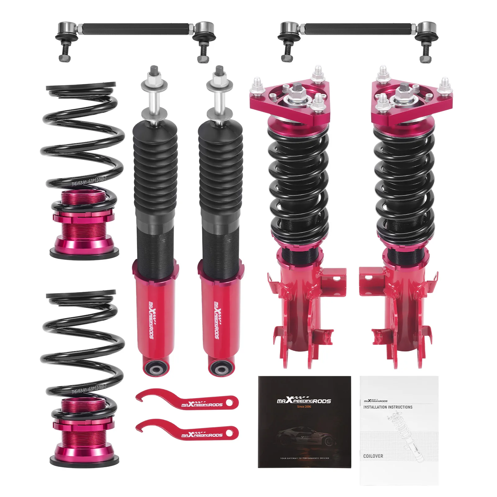 

Комплект койловерсов MaXpeedingrods для Honda Civic Si Sedan Coupe 2014-2015