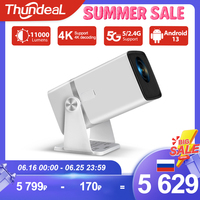 ThundeaL HD Mini Projector TD90 PK TD80W 1080P WiFi Android TD80 Projector Home Theater Cinema 3D Phone Video Movie Proyector
