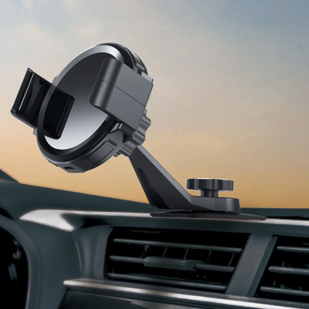 

17mm Ball Head Car Phone Holder Base 360 Degrees Car Dashboard Mobile Cellphone Bracket Accessories with Glue Sticker