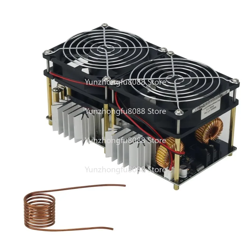 

Индукционный нагреватель 1800 Вт, машина для индукционного нагрева, низкое напряжение 12–48 В с медной нагревательной катушкой