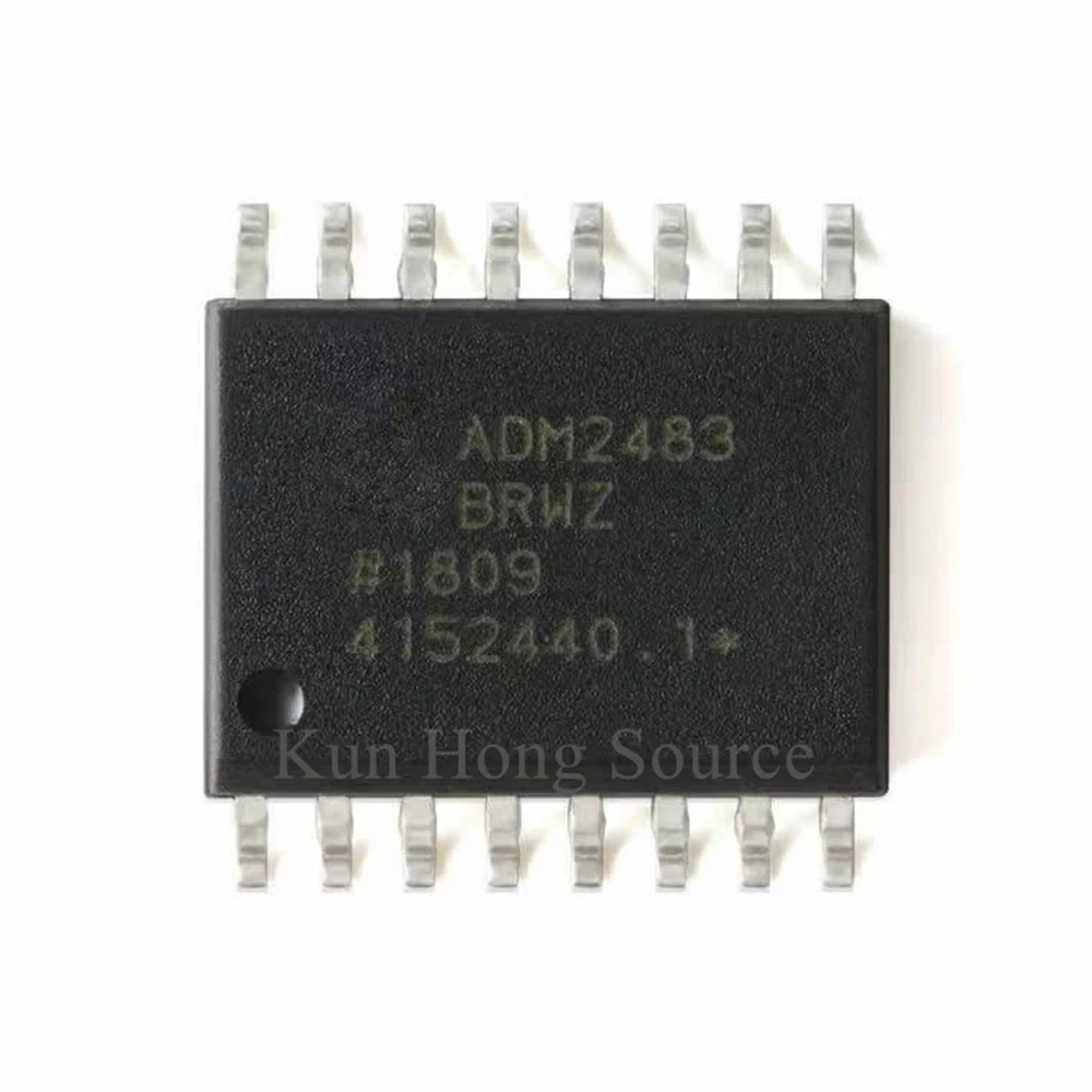 ADM2483BRWZ SOIC-16 Original and authentic ADM2483BRWZ-REEL Half duplex isolation transceiver