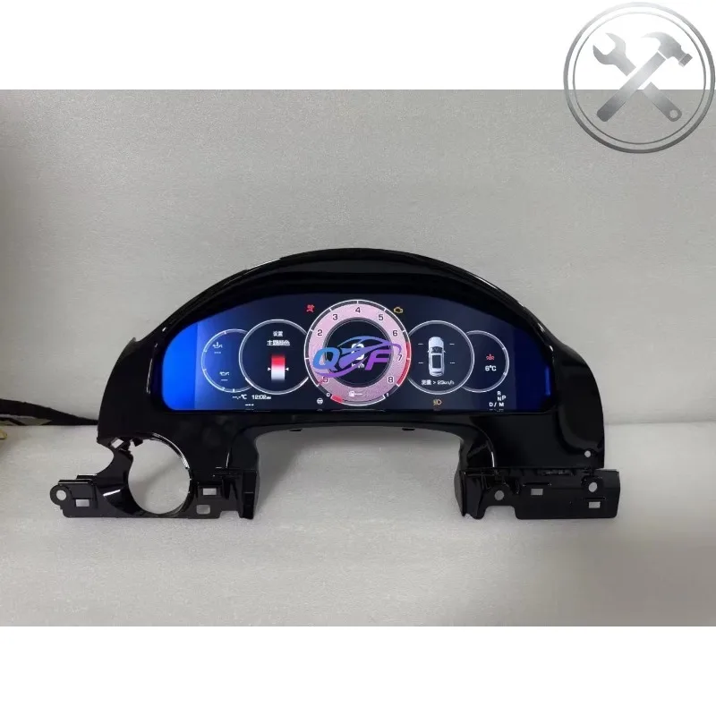 

12.3inch Wireless CarPlay Compatible Full LCD Digital Virtual Cockpit Dashboard Instrument Cluster Android Upgrade for Panamer