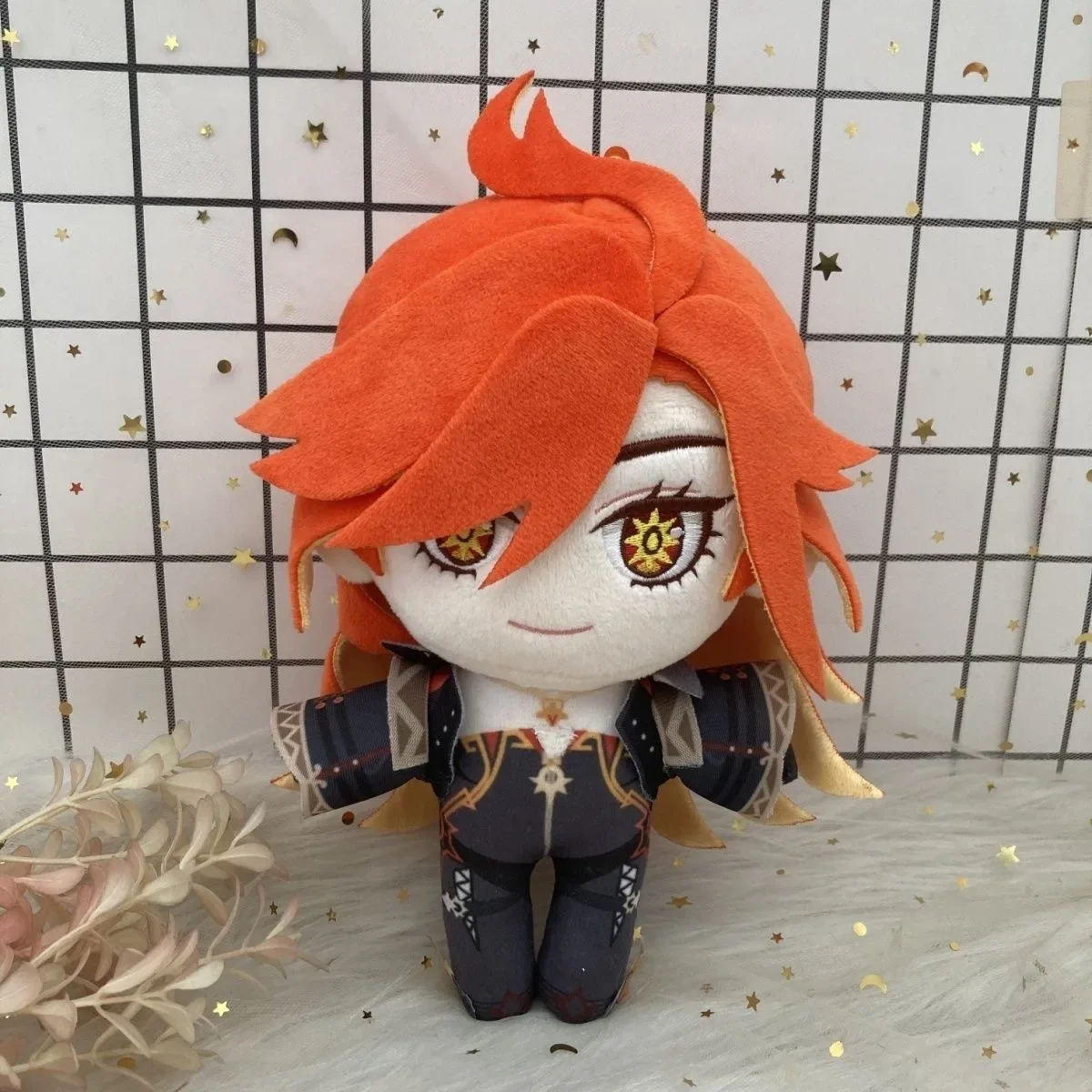 Anime Genshin Impact Mu España 22 cm Miękka pluszowa wypchana lalka Zabawki Plushie Cosplay Poduszka Gra Śmieszne prezenty świąteczne