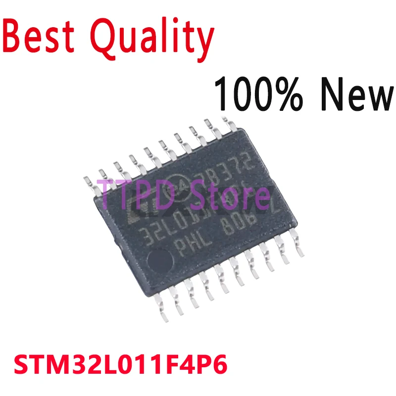 5-10/PCS New Original STM32L011F4P6 32L011F4P6 TSSOP20 ARM Cortex-M0+ 32-bit Microcontroller Chip In Stock