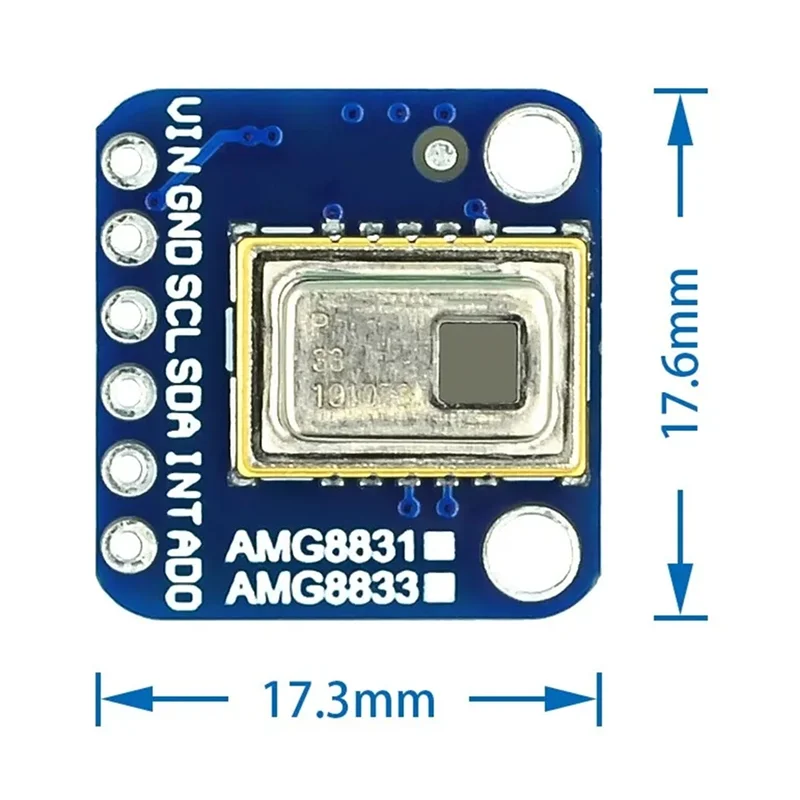 A99E-AMG8833 IR 8X8 Warmtebeeldarray 2PCS 8X8 Infraroodcamera Temperatuursensormodule