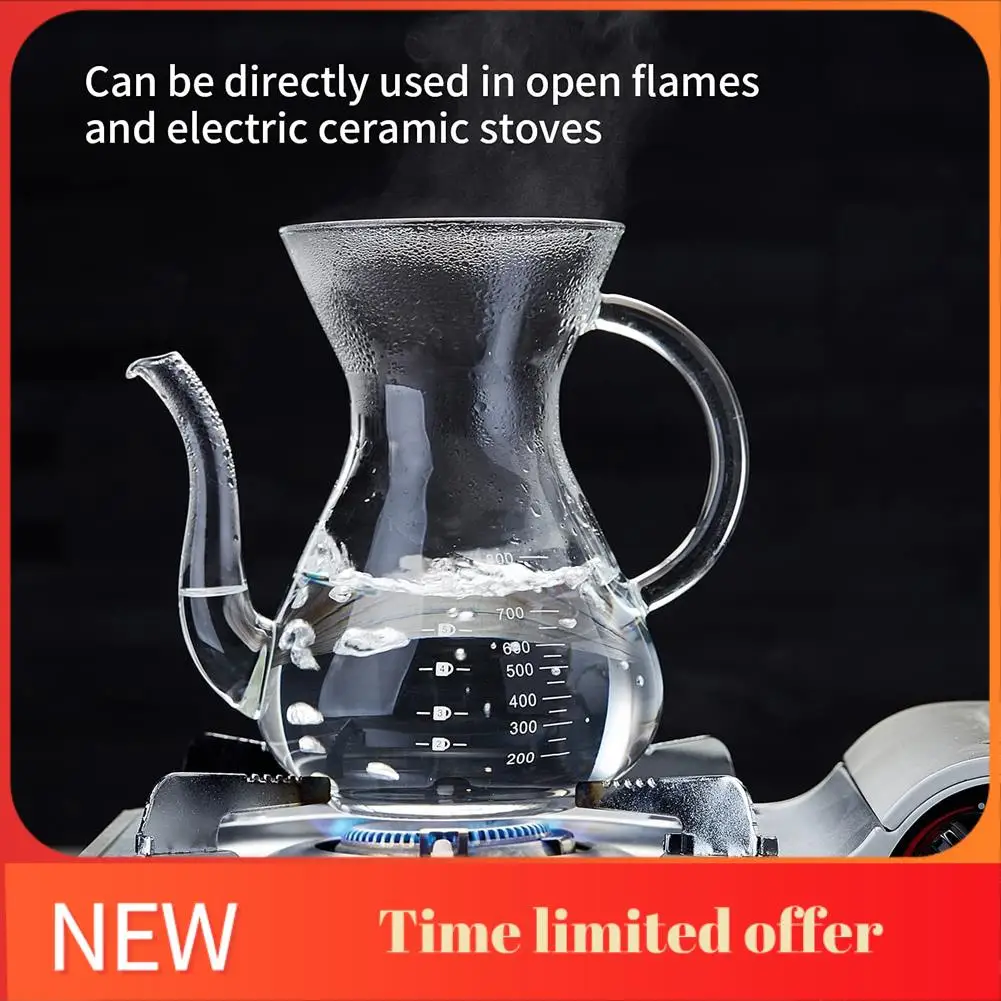 

ABRN-Pour Over Coffee Maker, Glass Coffee Pot, Manual Coffee Dripper Brewer, Coffee Pour Over, Pour Over Coffee Dripper