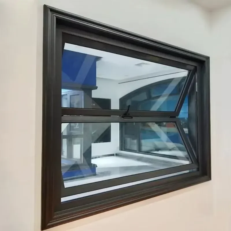 New Stock Arrival Aluminum Alloy Folding Door Window Modern Design 5 Year Warranty-Kitchen Exterior Folding Window for Hotels