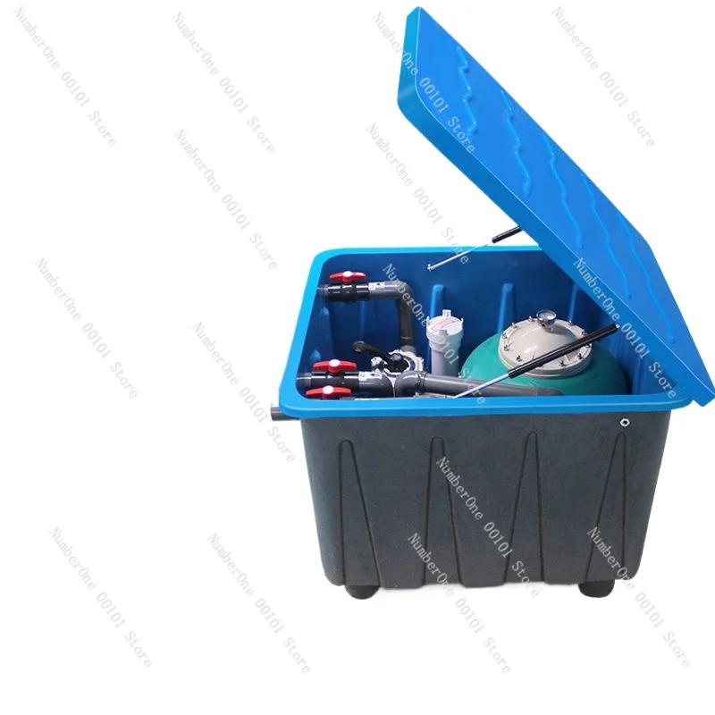 

Swimming pool buried integrated machine sand tank water pump filter integrated landscape pool water purification manufacturer