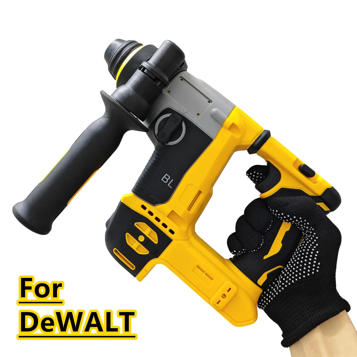 

For DeWALT 20V Battery Brushless Rotary Hammer Cordless Impact Hammer Drill One-hand Electric Drilling Chiseling Power Tool